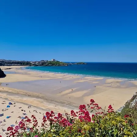 Sea View Apartment At One Lusty Glaze Newquay  Exterior photo